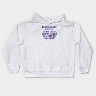 Everything is Different Kids Hoodie